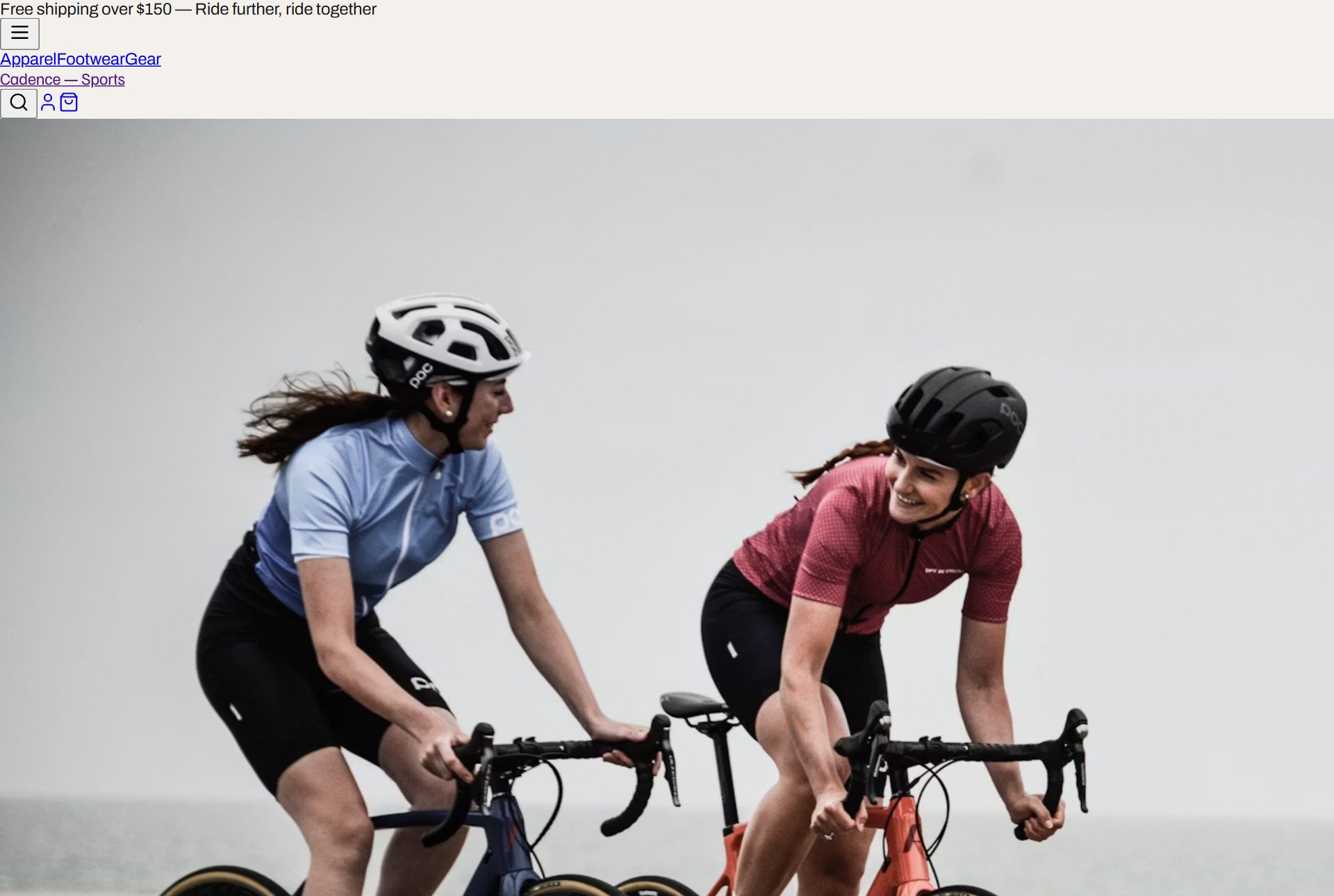 Cadence storefront preview