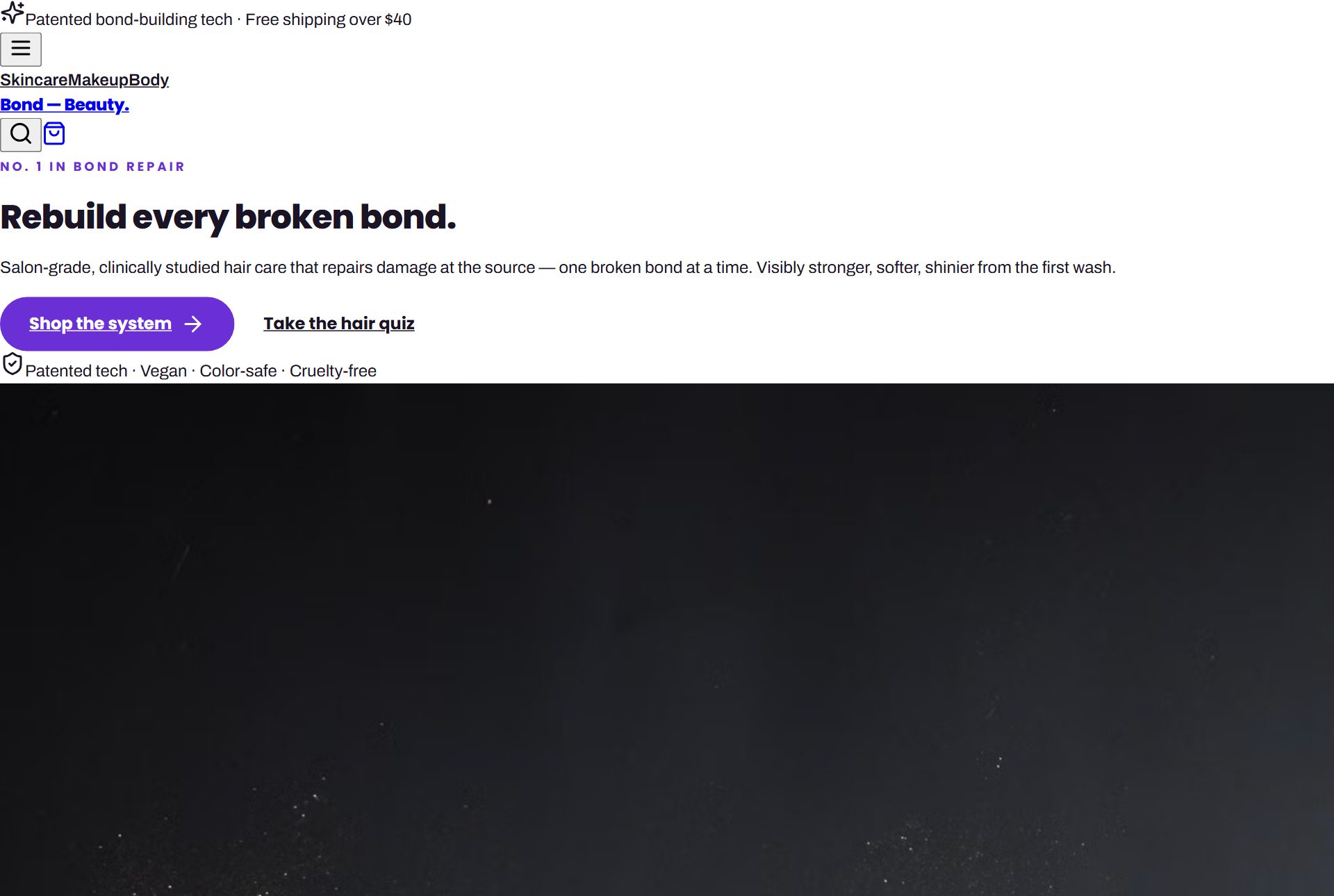 Bond storefront preview